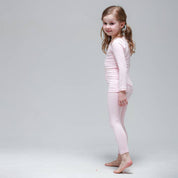 Baby & Toddler & Kid Soft Modal Long Sleeve Pajamas (Pink) - CHATTER CARROT